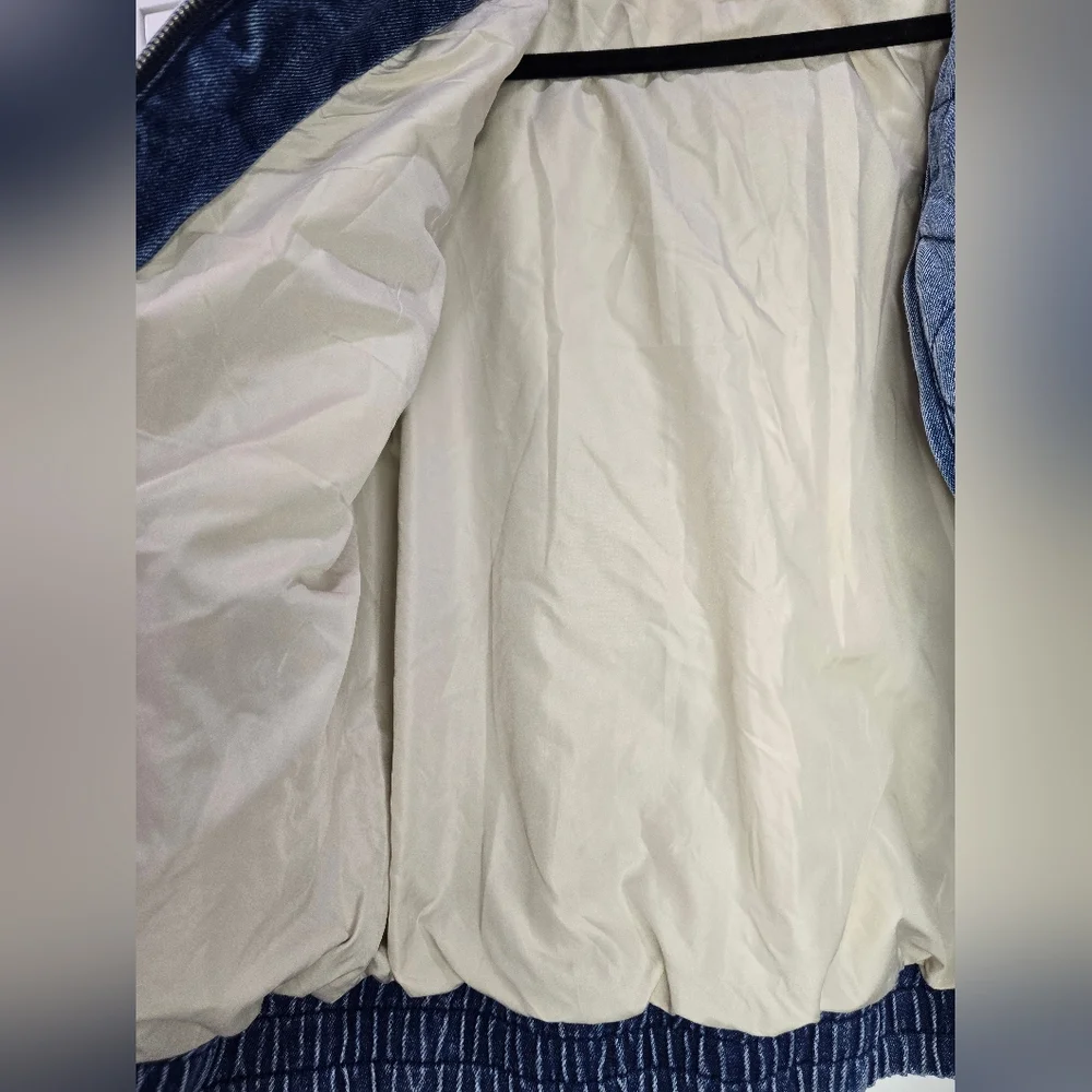 Promesa Quilted Jean Jacket – Size M - Picture 11 of 12